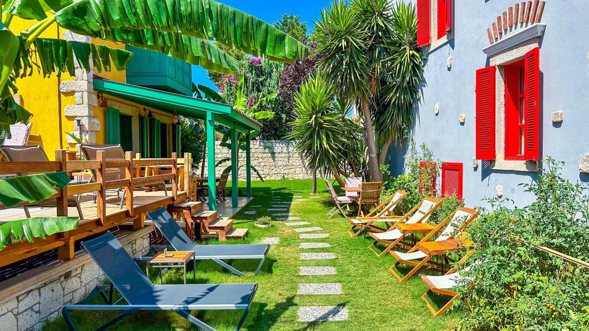 Alacati Wellness Garden Bagian luar foto
