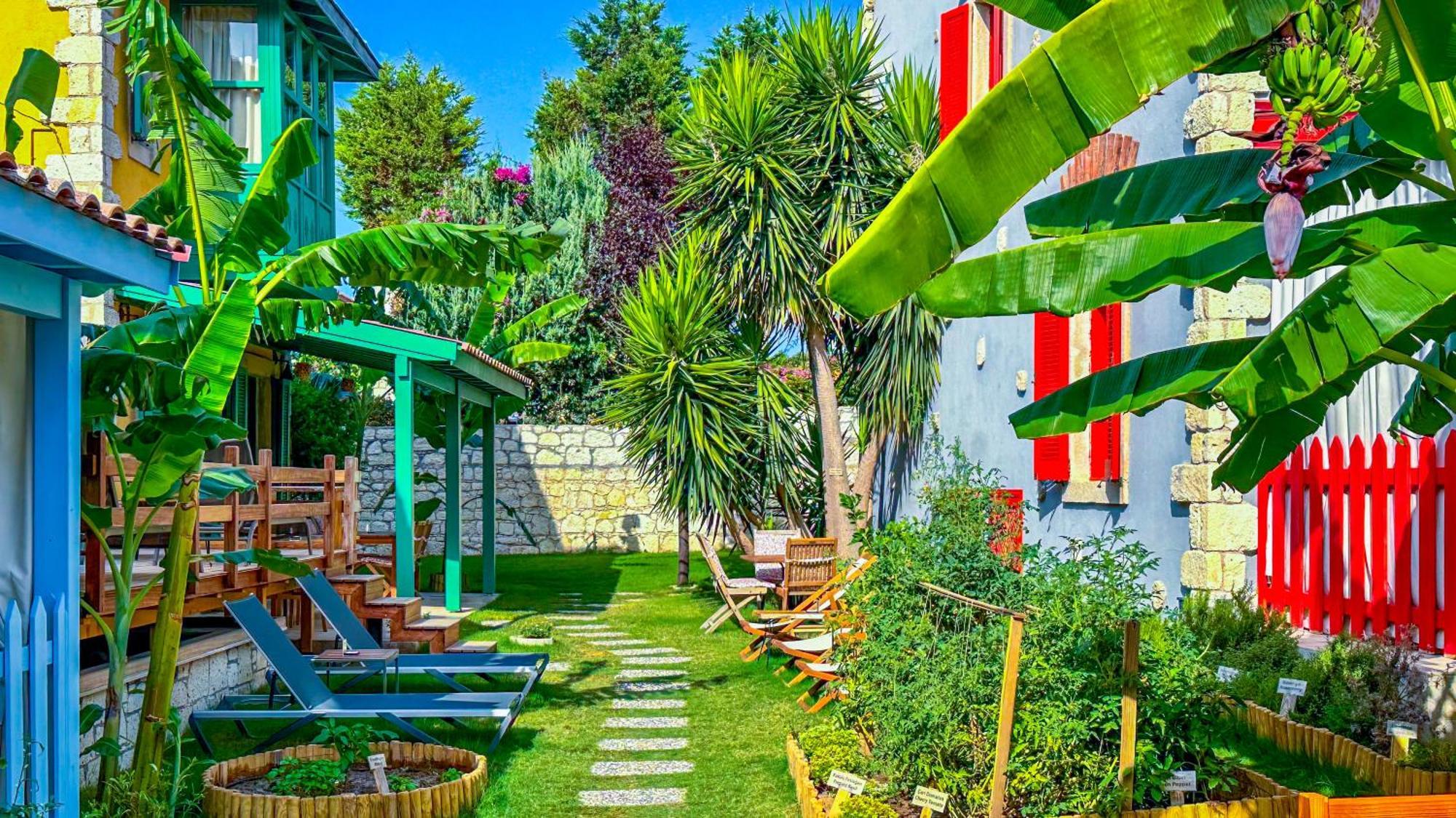 Alacati Wellness Garden Bagian luar foto